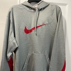 Nike hooded sweatshirt. Okay shape